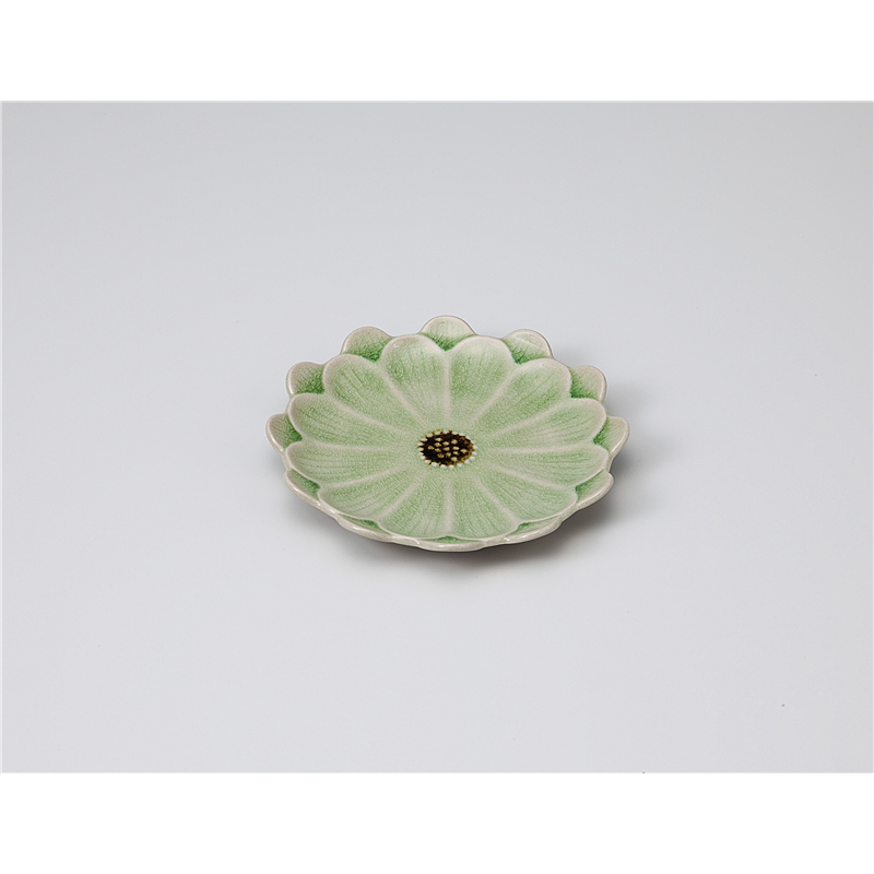 古林陶器 和皿(丸) デイジーヒワ小皿 1119260179 1個（ご注文単位1個）【直送品】