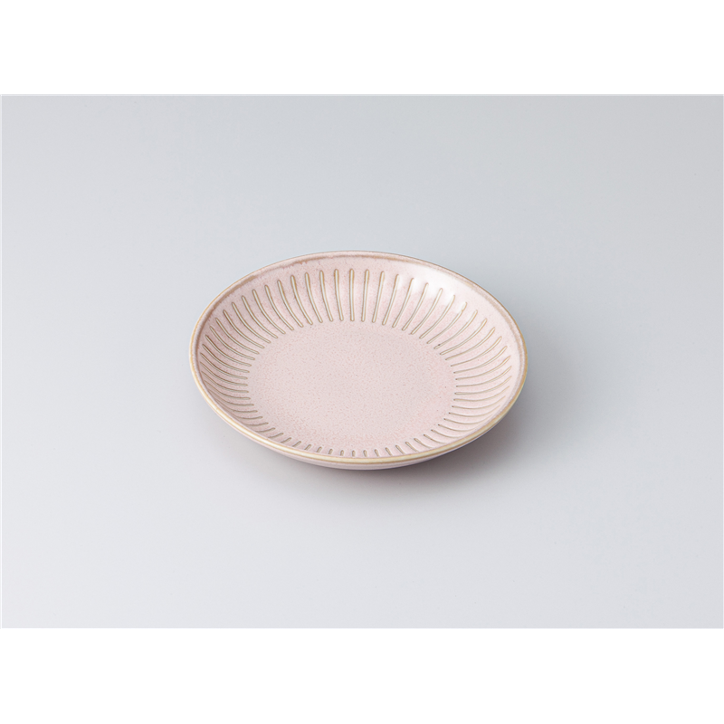 古林陶器 和皿(丸) 撥水十草 4.0皿 桃うのふ 1318150301 1個（ご注文単位1個）【直送品】