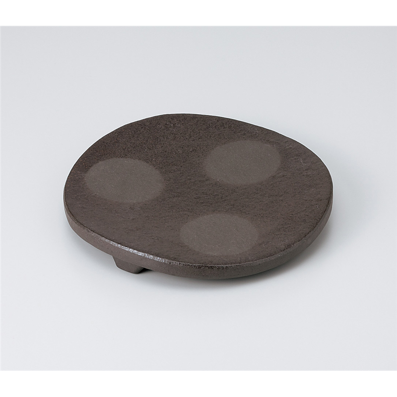 古林陶器 和皿(丸) 炭化土丸6.0皿(605017) 921010151 1個（ご注文単位1個）【直送品】