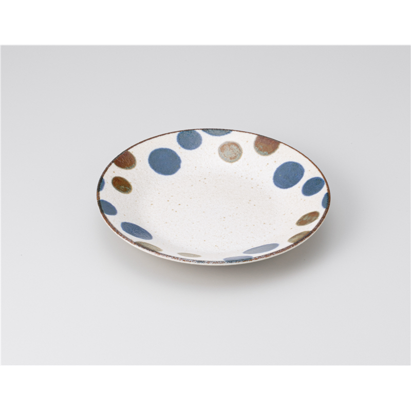 古林陶器 和皿(丸) ぱいかじ5.0皿 星 1219750505 1個（ご注文単位1個）【直送品】