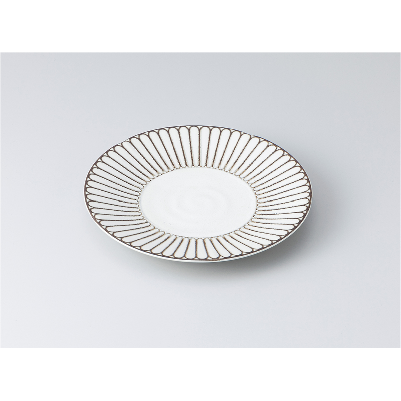 古林陶器 和皿(丸) 光彩(白)5.0皿 1318610235 1個（ご注文単位1個）【直送品】