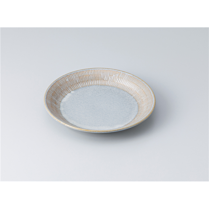 古林陶器 和皿(丸) 窯変グレートチリ 16cmプレート 1318610531 1個（ご注文単位1個）【直送品】