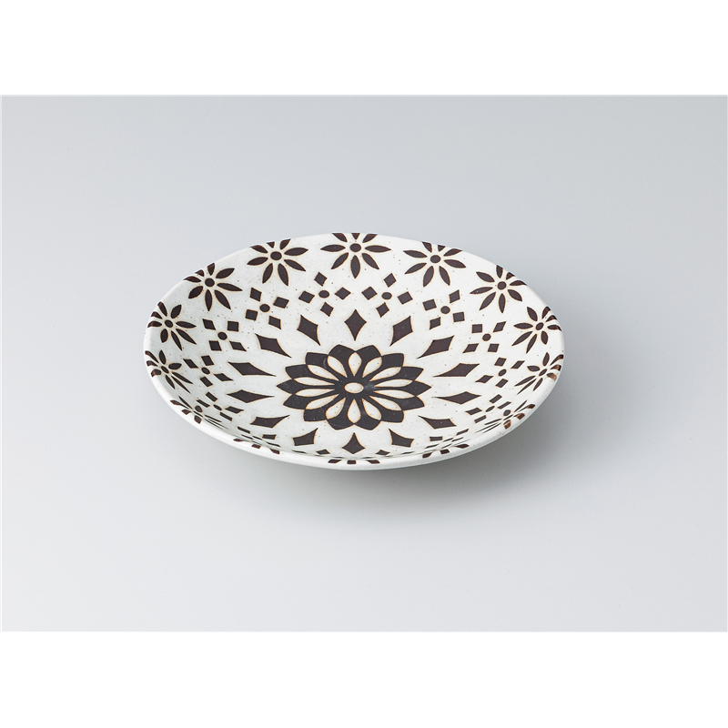 古林陶器 和皿(丸) ザフラ 粉引白マット 5.0皿 1318620501 1個（ご注文単位1個）【直送品】