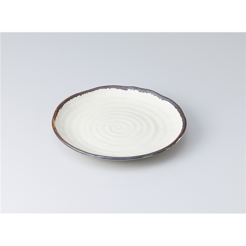 古林陶器 和皿(丸) 渕錆クリスタル 5.0皿 1318630131 1個（ご注文単位1個）【直送品】