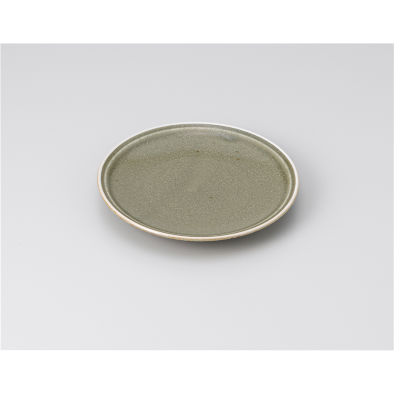 古林陶器 和皿(丸) オリーブ4.5皿 1219760535 1個(ご注文単位1個)【直送品】