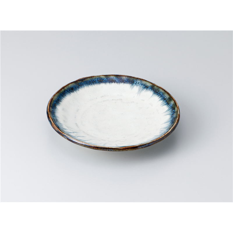 古林陶器 和皿(丸) オーロラ 5.0皿 1318640163 1個（ご注文単位1個）【直送品】