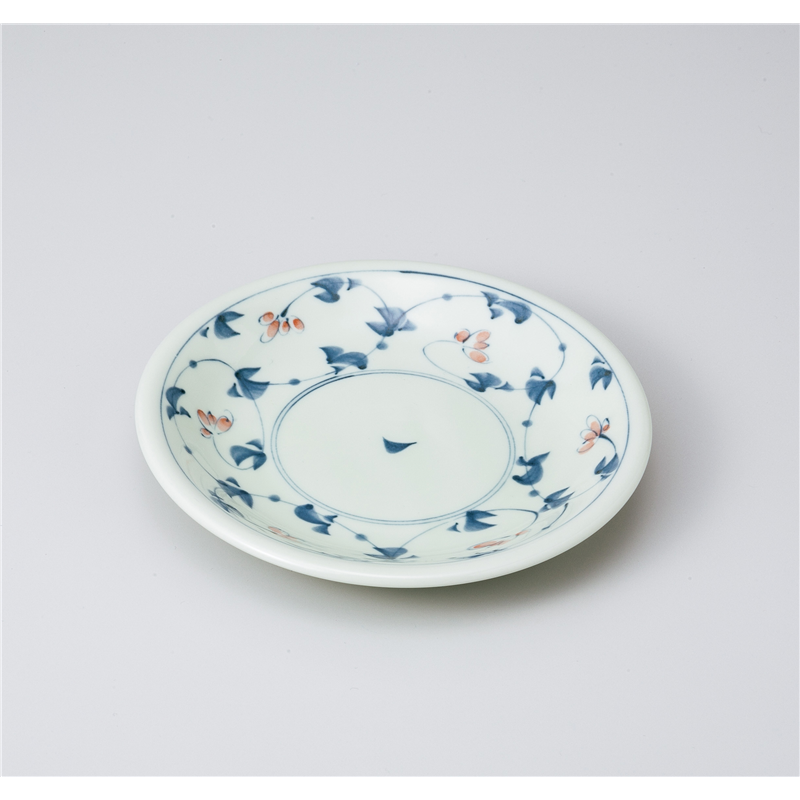 古林陶器 和皿(丸) 京唐草5.0皿 1020220426 1個（ご注文単位1個）【直送品】