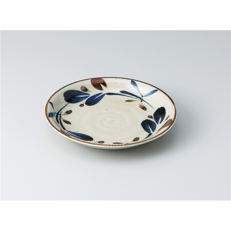 古林陶器 和皿(丸) 風花渦型5.0皿 1318750335 1個（ご注文単位1個）【直送品】