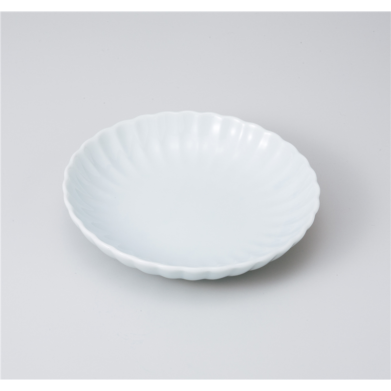 古林陶器 和皿(丸) 青磁菊型 丸5.0皿 1020250560 1個（ご注文単位1個）【直送品】