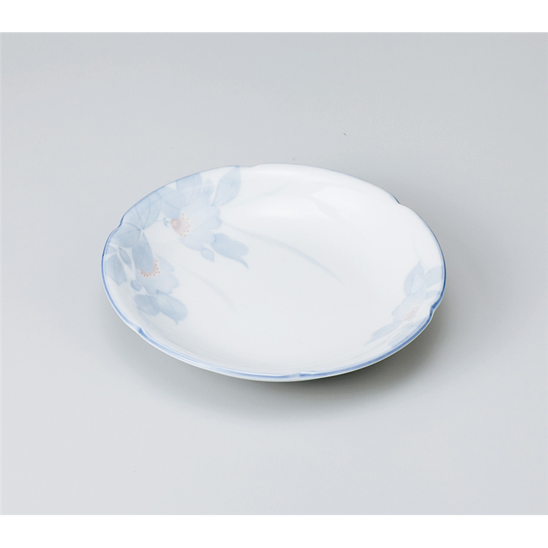 古林陶器 和皿(丸) まごころ花型5.0皿 920111026 1個（ご注文単位1個）【直送品】