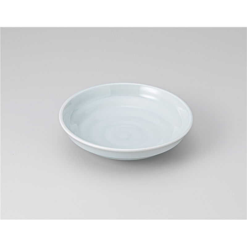 古林陶器 和皿(丸) 青地 深口5.0皿 1220221040 1個（ご注文単位1個）【直送品】