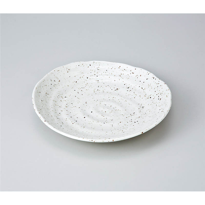 古林陶器 和皿(丸) 古陶6.5皿白 719550261 1個（ご注文単位1個）【直送品】