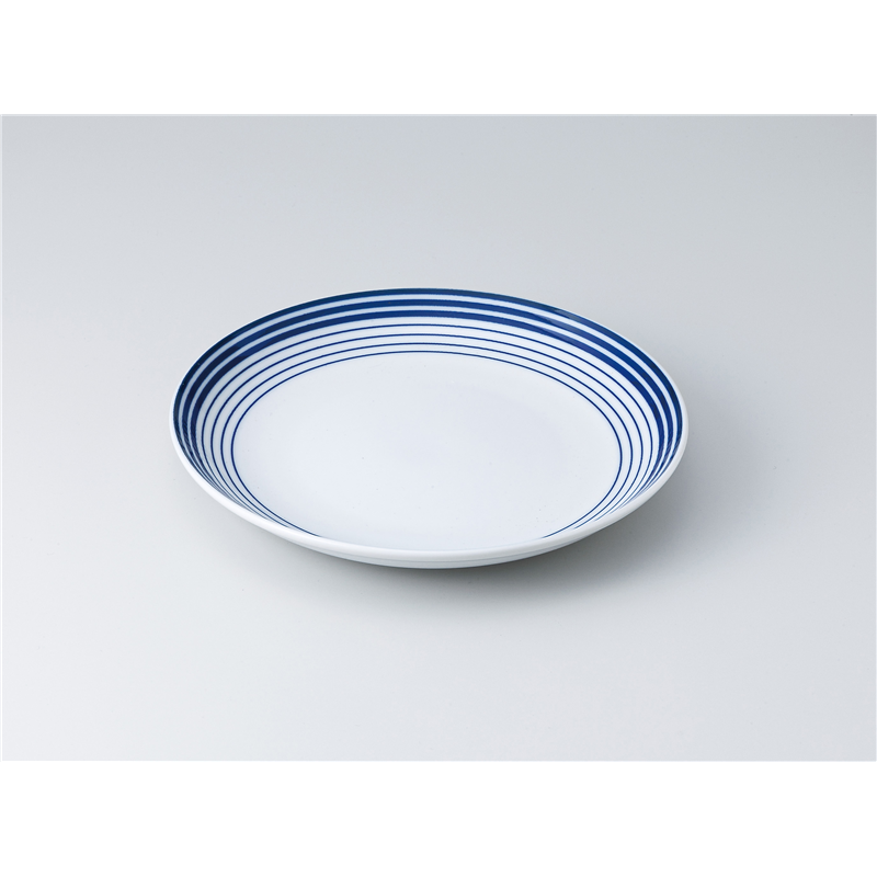 古林陶器 和皿(丸) クシメライン 7.0皿 1319140401 1個（ご注文単位1個）【直送品】