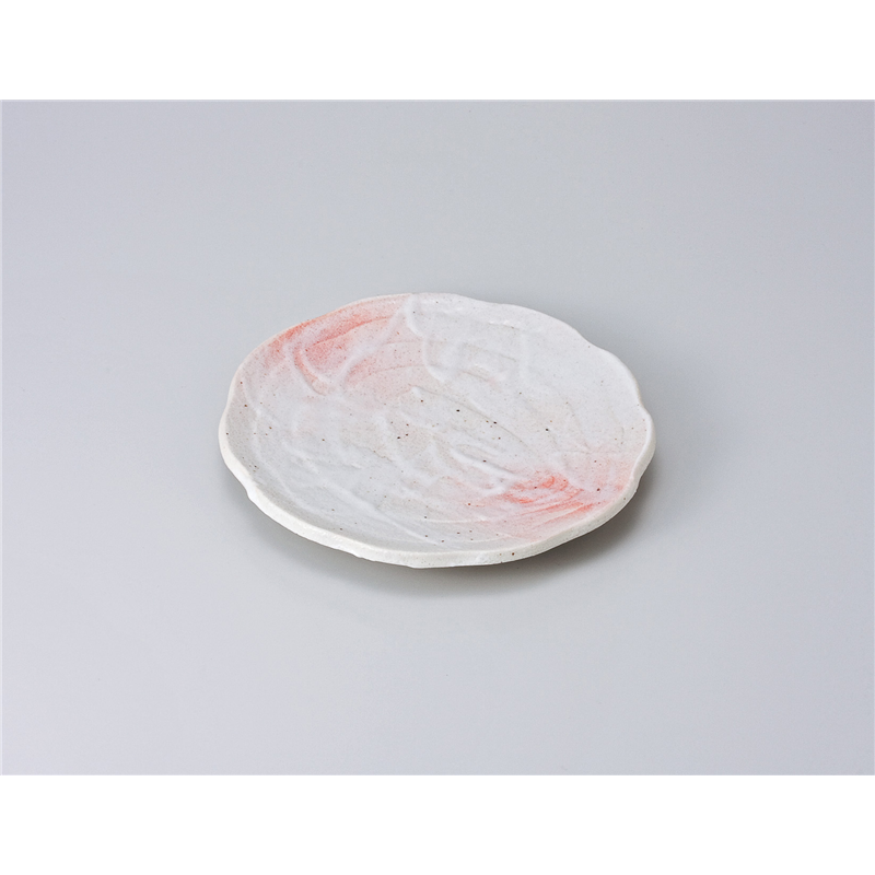 古林陶器 和皿(丸) 桜志野丸60皿 619630416 1個（ご注文単位1個）【直送品】