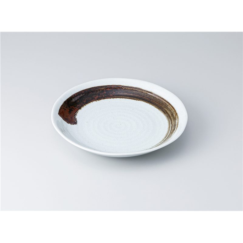 古林陶器 和皿(丸) 古窯の旅 刷毛目 7.0皿 1319240441 1個（ご注文単位1個）【直送品】