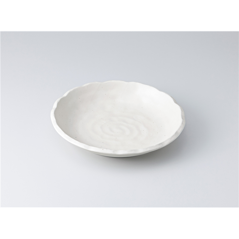 古林陶器 和皿(丸) 肌粉引 7.0深皿 1319250156 1個（ご注文単位1個）【直送品】