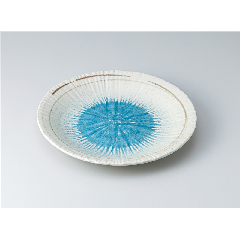 古林陶器 和皿(丸) 湧水25.5cm丸皿 1319540126 1個（ご注文単位1個）【直送品】