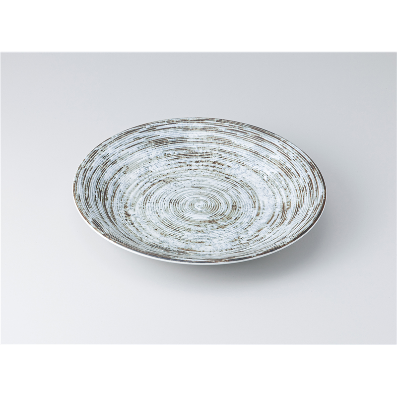 古林陶器 和皿(丸) 宙(渦)8.0皿 1319650135 1個（ご注文単位1個）【直送品】