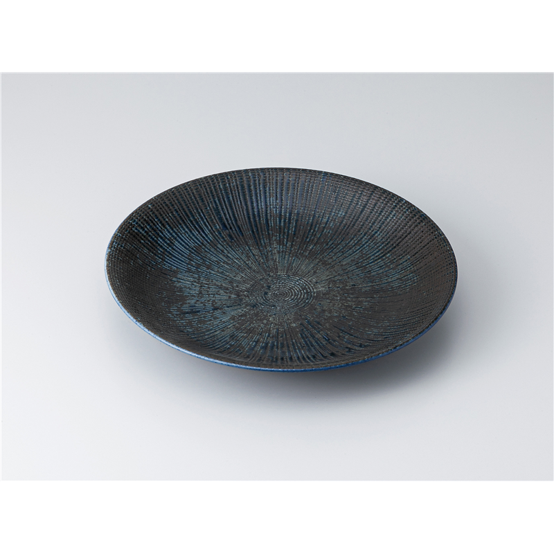 古林陶器 和皿(丸) 宙(十草)8.0皿 1319650235 1個（ご注文単位1個）【直送品】