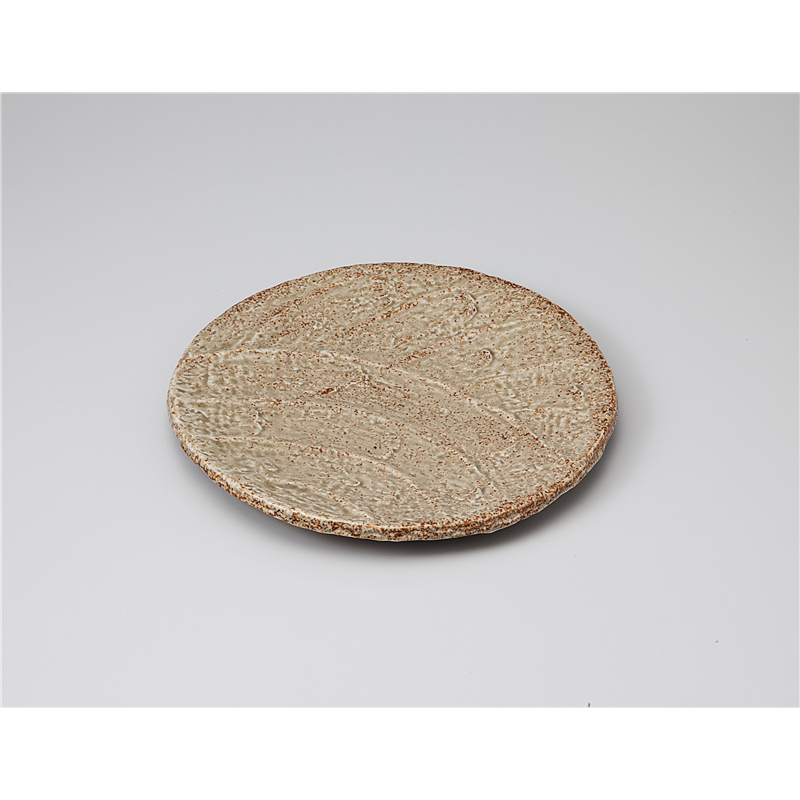 古林陶器 和皿(丸) 窯変いらぼ24cm丸皿 1121110463 1個（ご注文単位1個）【直送品】