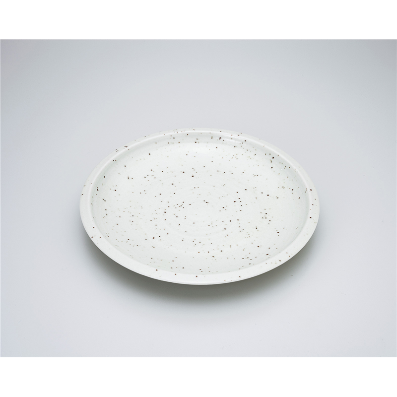 古林陶器 和皿(丸) ゆず朋クリーム括り手8.0皿 921440354 1個（ご注文単位1個）【直送品】