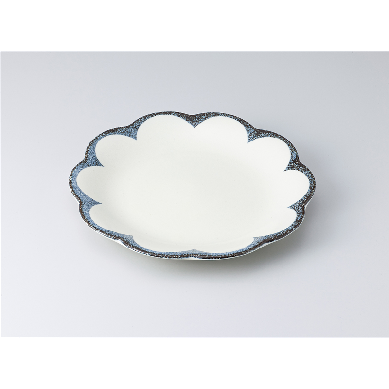 古林陶器 和皿(丸) RINKA 紺 24cm皿 1319750126 1個（ご注文単位1個）【直送品】