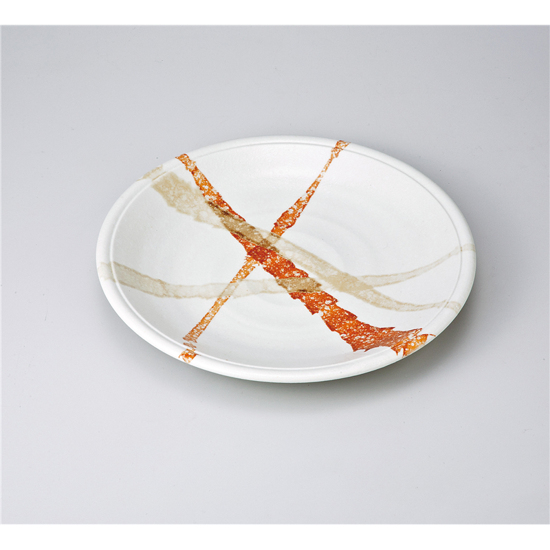 古林陶器 和皿(丸) 東雲(白)8.5皿 720420563 1個（ご注文単位1個）【直送品】