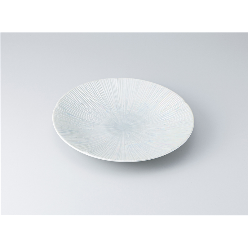 古林陶器 和皿(丸) オーロラ京千段8.0皿 1319910451 1個（ご注文単位1個）【直送品】