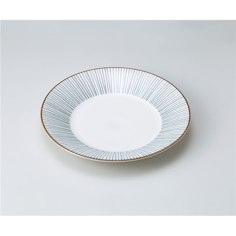 古林陶器 和皿(丸) 天平十草 8.0皿 1220550540 1個（ご注文単位1個）【直送品】