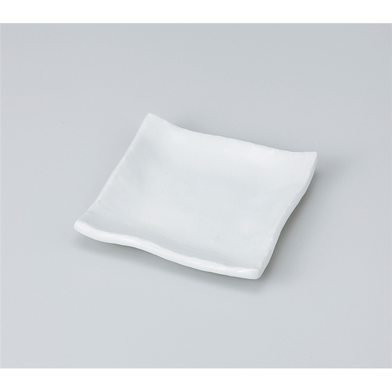 古林陶器 和皿(角) 粉引(松花堂兼用)角小皿 920420126 1個（ご注文単位1個）【直送品】