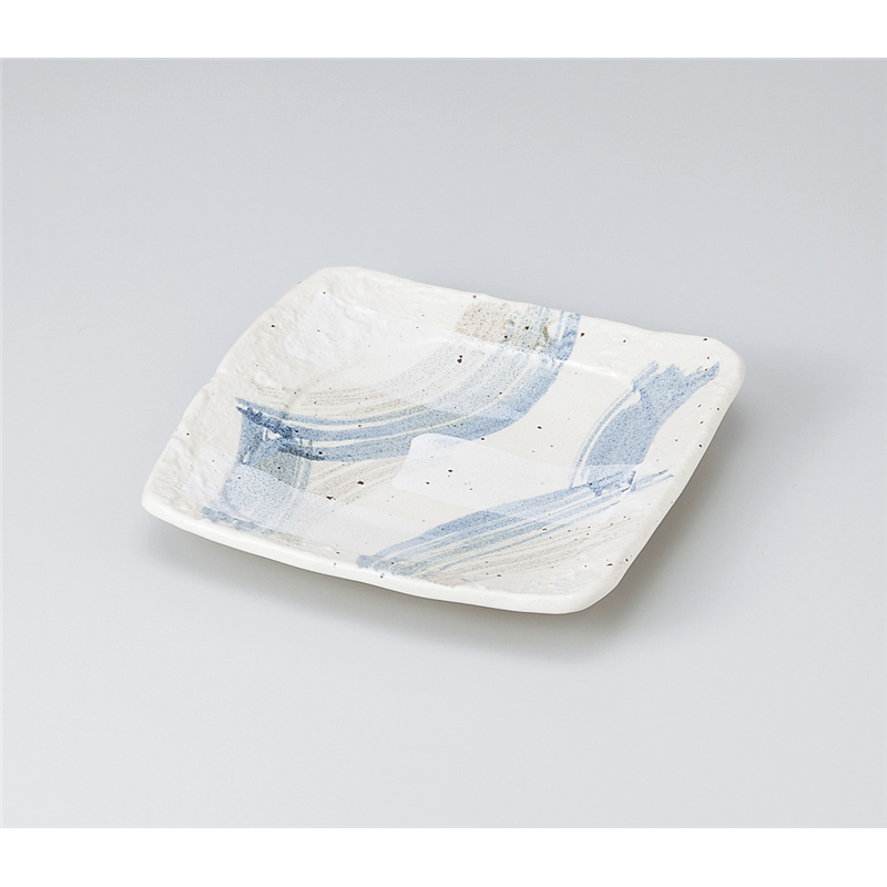 古林陶器 和皿(角) さざれ正角皿 921920254 1個（ご注文単位1個）【直送品】