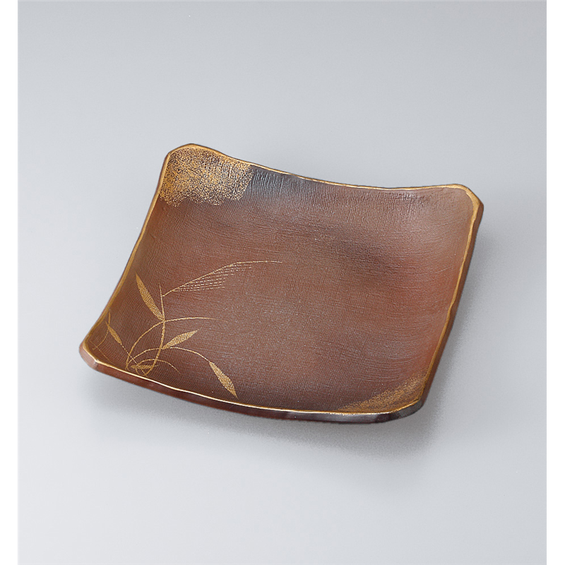 古林陶器 和皿(角) 秋の詩10.0正角大皿 520410174 1個（ご注文単位1個）【直送品】