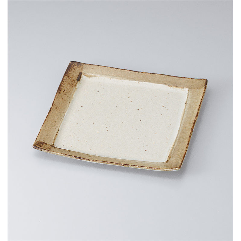 古林陶器 和皿(角) うのふ回角大皿 520430352 1個（ご注文単位1個）【直送品】