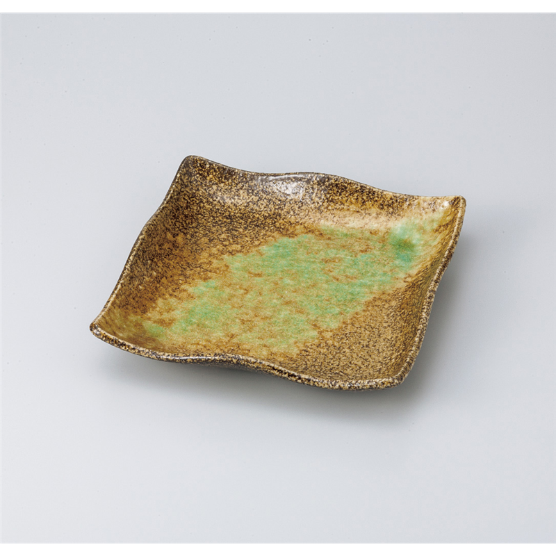 古林陶器 和皿(角) 岩清水9.0正角皿(大) 821540101 1個（ご注文単位1個）【直送品】