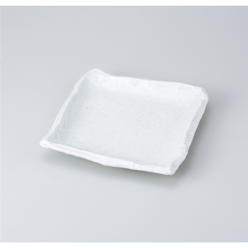 古林陶器 和皿(角) 白釉23cm正角皿 821630326 1個（ご注文単位1個）【直送品】