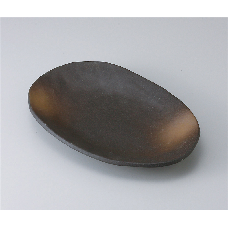 古林陶器 多用皿 備前マルチプレート(大) 520820525 1個（ご注文単位1個）【直送品】