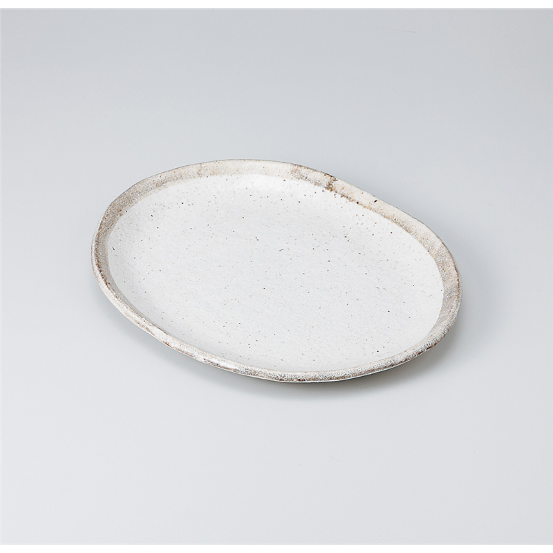 古林陶器 多用皿 白唐津小判皿大 922440625 1個（ご注文単位1個）【直送品】