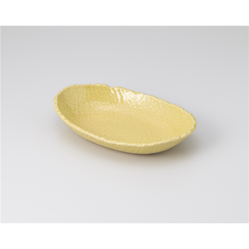 古林陶器 多用皿 アイボリー 6.5楕円ボール 1222140278 1個（ご注文単位1個）【直送品】