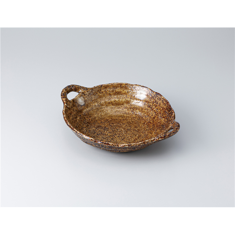 古林陶器 多用鉢 岩清水水玉両手付鉢大 1320830201 1個（ご注文単位1個）【直送品】