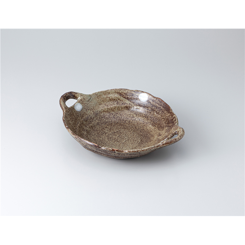 古林陶器 多用鉢 越前水玉両手付鉢大 1320840101 1個（ご注文単位1個）【直送品】