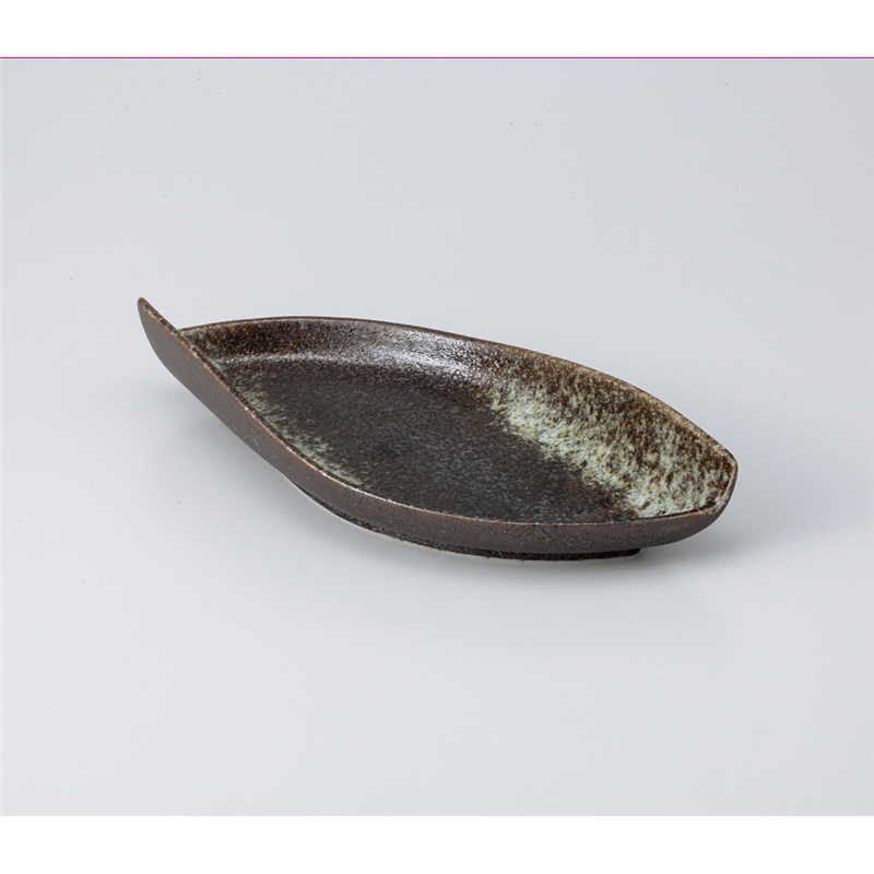 古林陶器 多用鉢 黒油滴盛込鉢 822340147 1個（ご注文単位1個）【直送品】