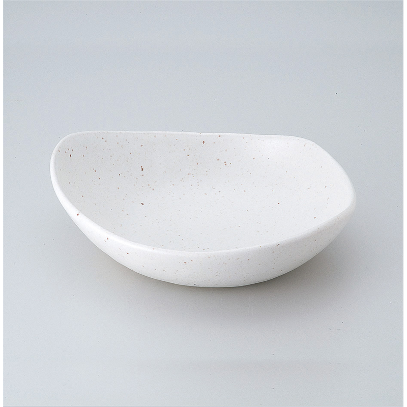 古林陶器 多用鉢 白釉変型盛鉢 522320135 1個（ご注文単位1個）【直送品】