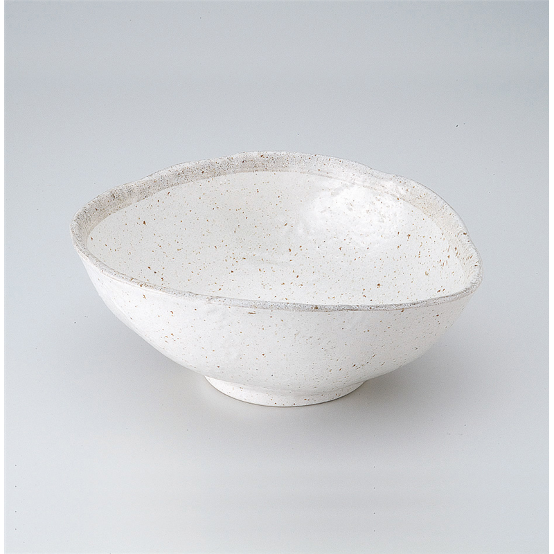 古林陶器 多用鉢 白唐津変型大鉢 522210435 1個（ご注文単位1個）【直送品】