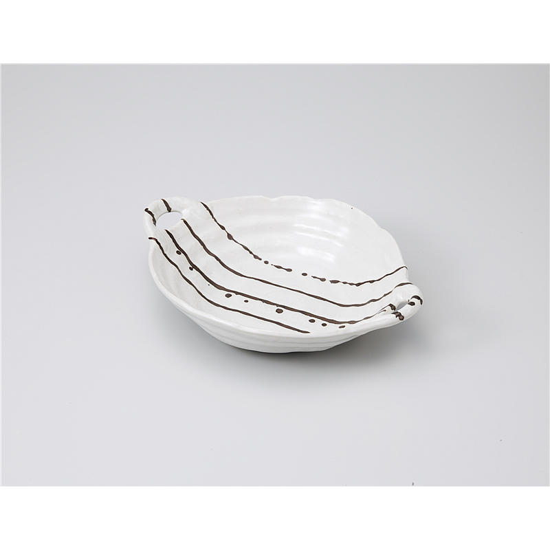 古林陶器 多用鉢 白マット金彩手付き7.0鉢 1123140325 1個（ご注文単位1個）【直送品】