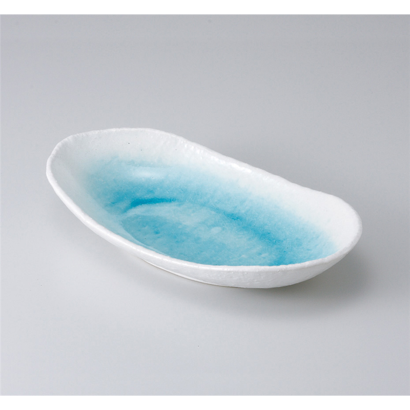 古林陶器 多用鉢 白流水あずけ鉢 521140477 1個（ご注文単位1個）【直送品】