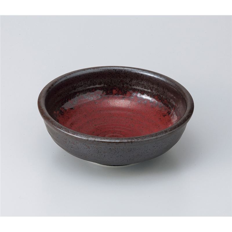 古林陶器 多用鉢 朱雲 玉渕6.0浅丼 822850657 1個（ご注文単位1個）【直送品】