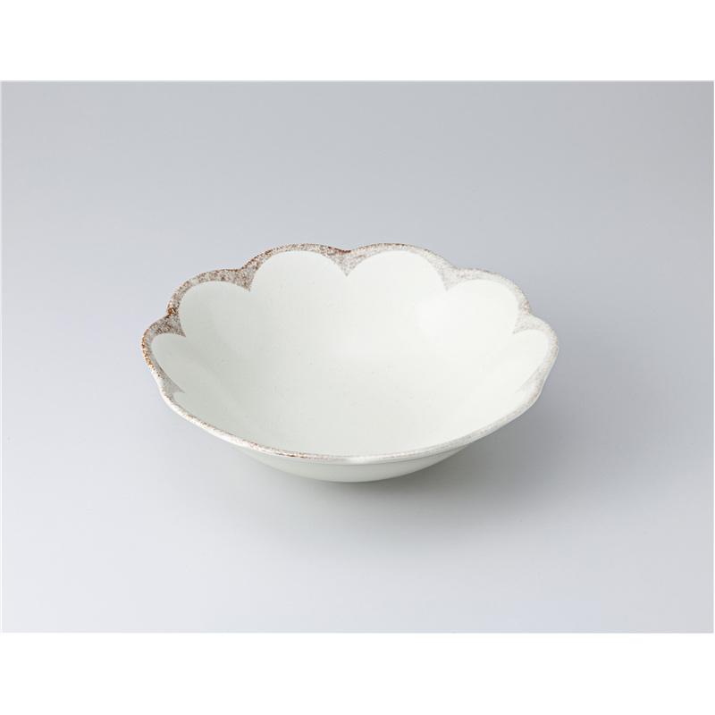 古林陶器 多用鉢 RINKA 茶 23.5cm盛鉢 1321220226 1個（ご注文単位1個）【直送品】