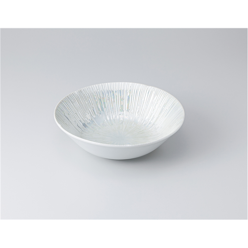 古林陶器 多用鉢 オーロラ京千段7.0鉢 1321220551 1個（ご注文単位1個）【直送品】