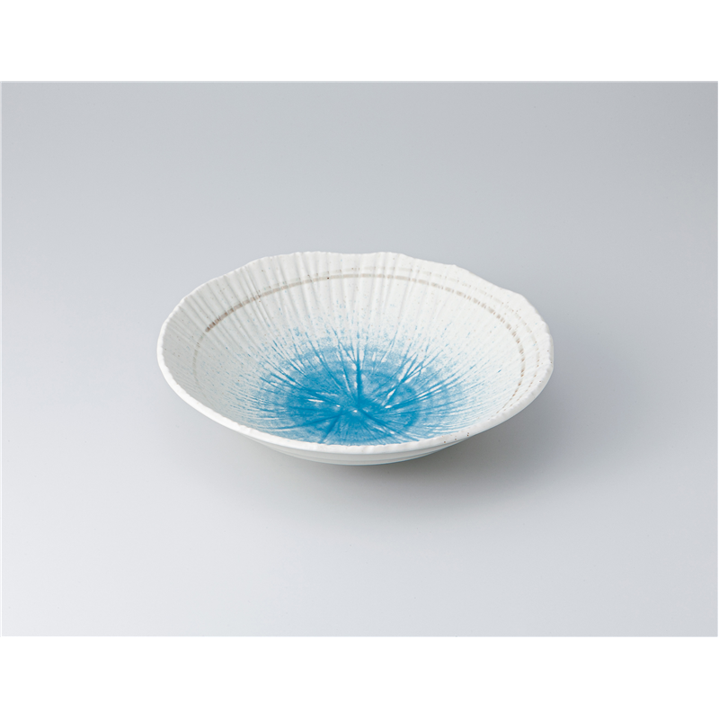 古林陶器 多用鉢 湧水24cm盛鉢 1321230126 1個（ご注文単位1個）【直送品】