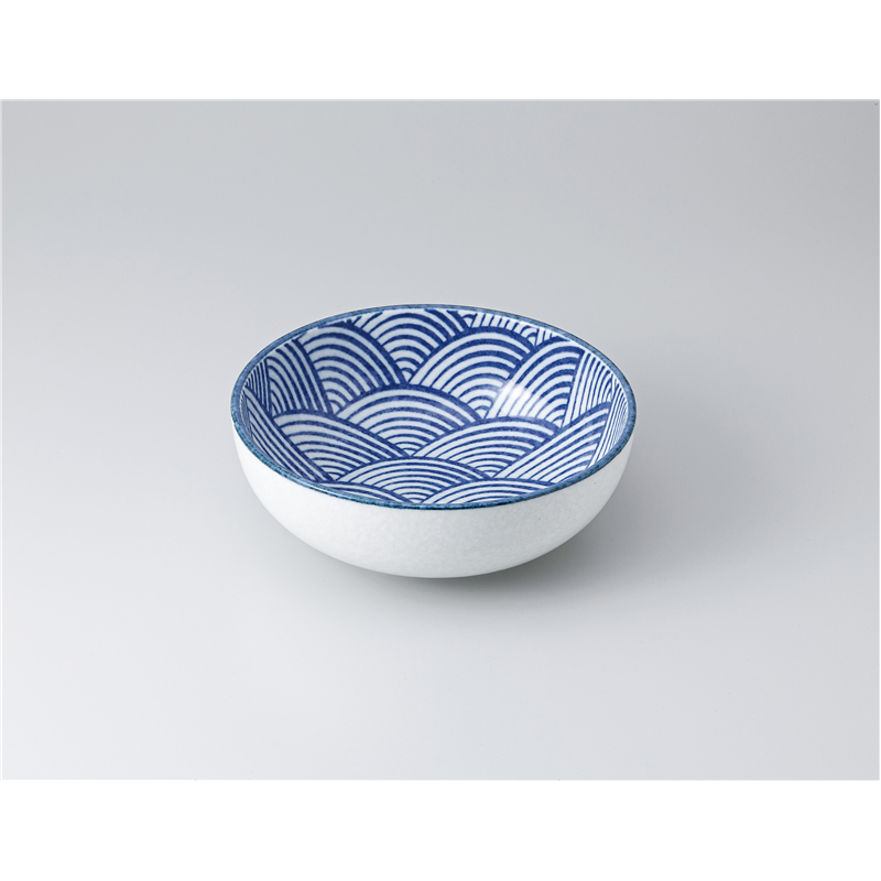 古林陶器 多用鉢 白雪青海波6.5ボール 1321240154 1個（ご注文単位1個）【直送品】